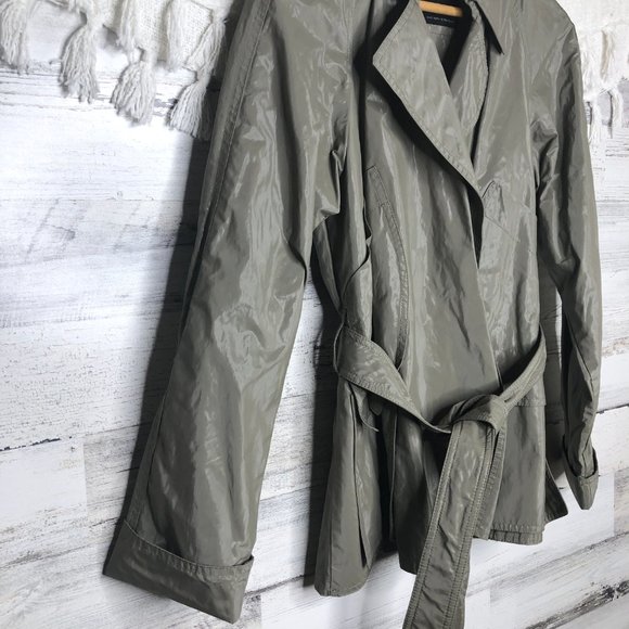 All Saints Spitalfields rain trench coat - Picture 2 of 7